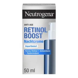Neutrogena Anti-Age Retinol Boost Crema de Noche, 50 ml