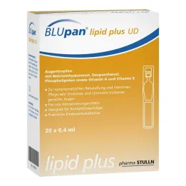 Blupan lípido plus UD gotas para los ojos, 20x0,4 ml