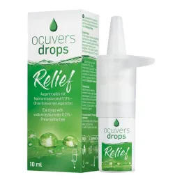 Gotas de Ocuvers Gotas para los ojos de alivio, 10 ml