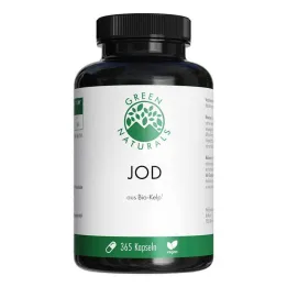 Green Naturals Yodo de algas orgánicas 200 µg cápsulas, 365 piezas