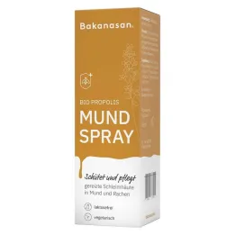 Spray bucal de propóleo orgánico Bakanasan, 15 ml