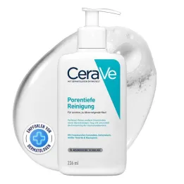 Gel limpiador de poros profundos cerave, 236 ml