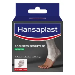 Hansaplast cinta deportiva robusta 3,8 cm x 10 m blanca, 1 pieza