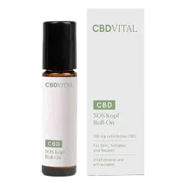 CBD VITAL SOS Desodorante roll-on para la cabeza (10 ml)