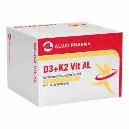 D3 + K2 Vit AL 4000 UI / 80 µg cápsulas, 90 st