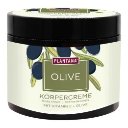 Plantana Crema corporal de oliva con vitamina E, 500 ml