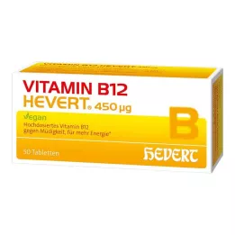 VITAMIN B12 HEVERT 450 μg comprimidos, 50 unidades