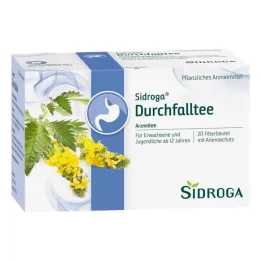 Bolsas filtrantes de té para diarrea Sidroga (20x1,5 g)