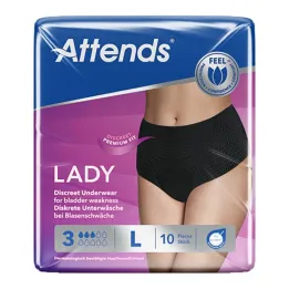 Asiste a la ropa interior discreta de Lady 3 L, 10 ST