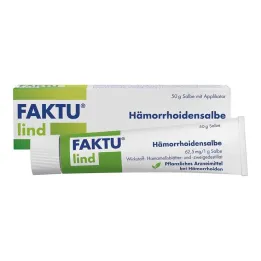 FAKTU Ungüento para hemorroides Lind con hamamelis, 50 g