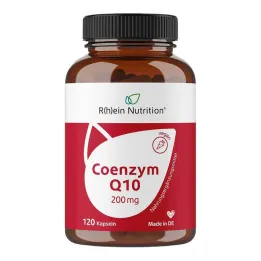 Coenzima Q10 200 mg cápsulas veganas, 120 piezas