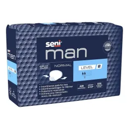 Seni® Man compresa para incontinencia nivel normal 2, 15 piezas