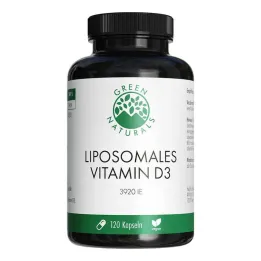 Cápsulas liposomales de dosis alta de vitamina D3 de Green Naturals, 120 piezas