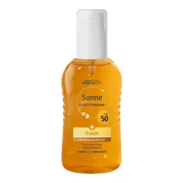 Protección solar &amp; spray bronceador bronceado LSF 50, 200 ml