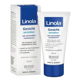 Crema sensible a la cara Linola, 50 ml