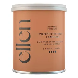 Tampón probiótico Ellen fuerte, 8 piezas
