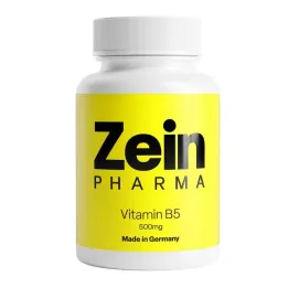 Vitamina B5 ácido pantoténico 500 mg cápsulas, 120 piezas