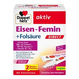 Pellets directos Doppelherz Iron-Femin, 60 st