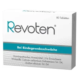 Tabletas revoten, 80 piezas