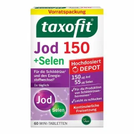 Taxofit Yodo 150 + Tabletas de selenio, 60 st