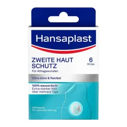 Hansaplast apósito protector para la segunda piel, 6 piezas