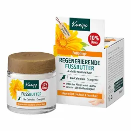 Kneipp Cuidado de los pies con mantequilla regeneradora para pies, 100 ml