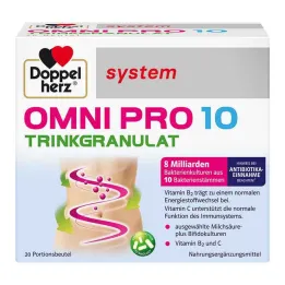 Gránulos para beber del sistema Doppelherz Omni Pro 10, 20 piezas