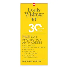 Widmer Sun Face Protección Solar Anti-Edad UV 30 l.P., 50 ml