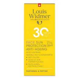 Widmer Sun Face Protección solar antiedad UV 30 sin P., 50 ml