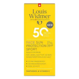 Widmer Sun Face Protección solar deportiva UV 50 sin P., 50 ml