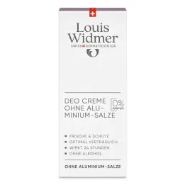 Crema desodorante Widmer sin aluminio, sin perfume, 40 ml