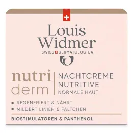 Crema de noche Widmer Nutriderm Nutritive l.P., 50 ml