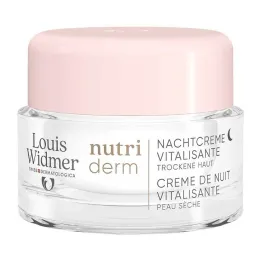 Crema de noche Widmer Nutriderm Vitalisante l.P., 50 ml