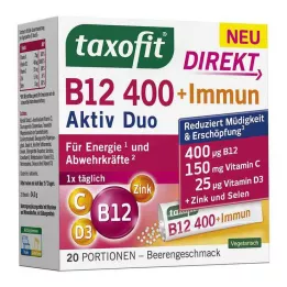 TAXOFIT B12 400 + Immune Direct Gránulos 20 piezas Gránulos, 20 piezas