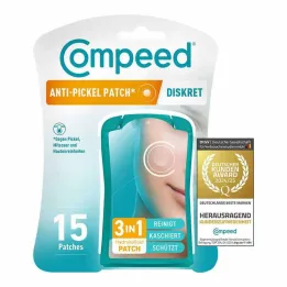 Parche anti-espinillas de Compeed discreto, 15 piezas