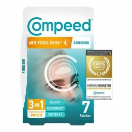 Limpieza de parches antiespinillas de Compeed, 7 piezas
