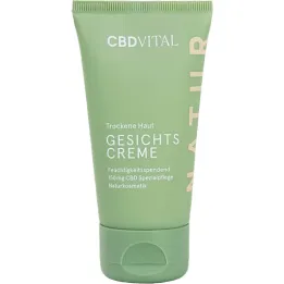 CBD VITAL crema facial para piel seca, 50 ml