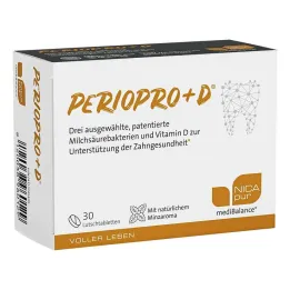 Pastillas Periopro + D, 30 piezas