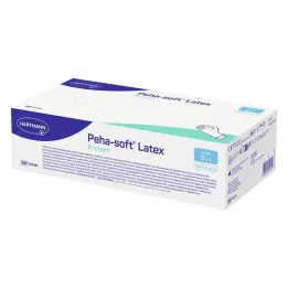 Peha-Soft Latex Protect Guantes de examen desechables no estériles PF S, 100 ST