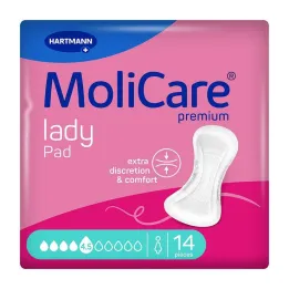 Molicare Premium Lady Pad 4,5 gotas, 14 piezas