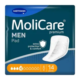 Molicare Premium Men Pad 4 gotas, 14 st