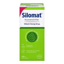 Silomat jarabe de miel de malvavisco supresor de la tos, 100 ml