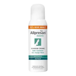 Allpresan diabético Inten.+ Crema reparadora con espuma de urea, 125 ml