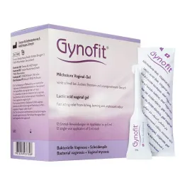Gel vaginal Gynofit con ácido láctico, 12x5 ml
