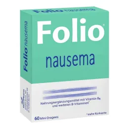 Grageas para náuseas en folio, 60 piezas
