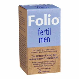 Tabletas Folio Fertil Men, 30 pz