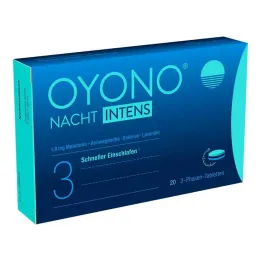 Tabletas Oyono Night Intens, 20 ST