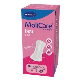 Molicare Premium Lady Pad 0,5 gotas, 28 piezas