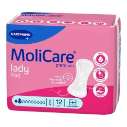 Molicare Premium Lady Pad 1,5 gotas, 12 piezas
