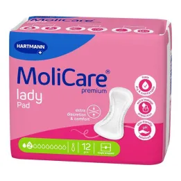 Molicare Premium Lady Pad 2 gotas, 12 st